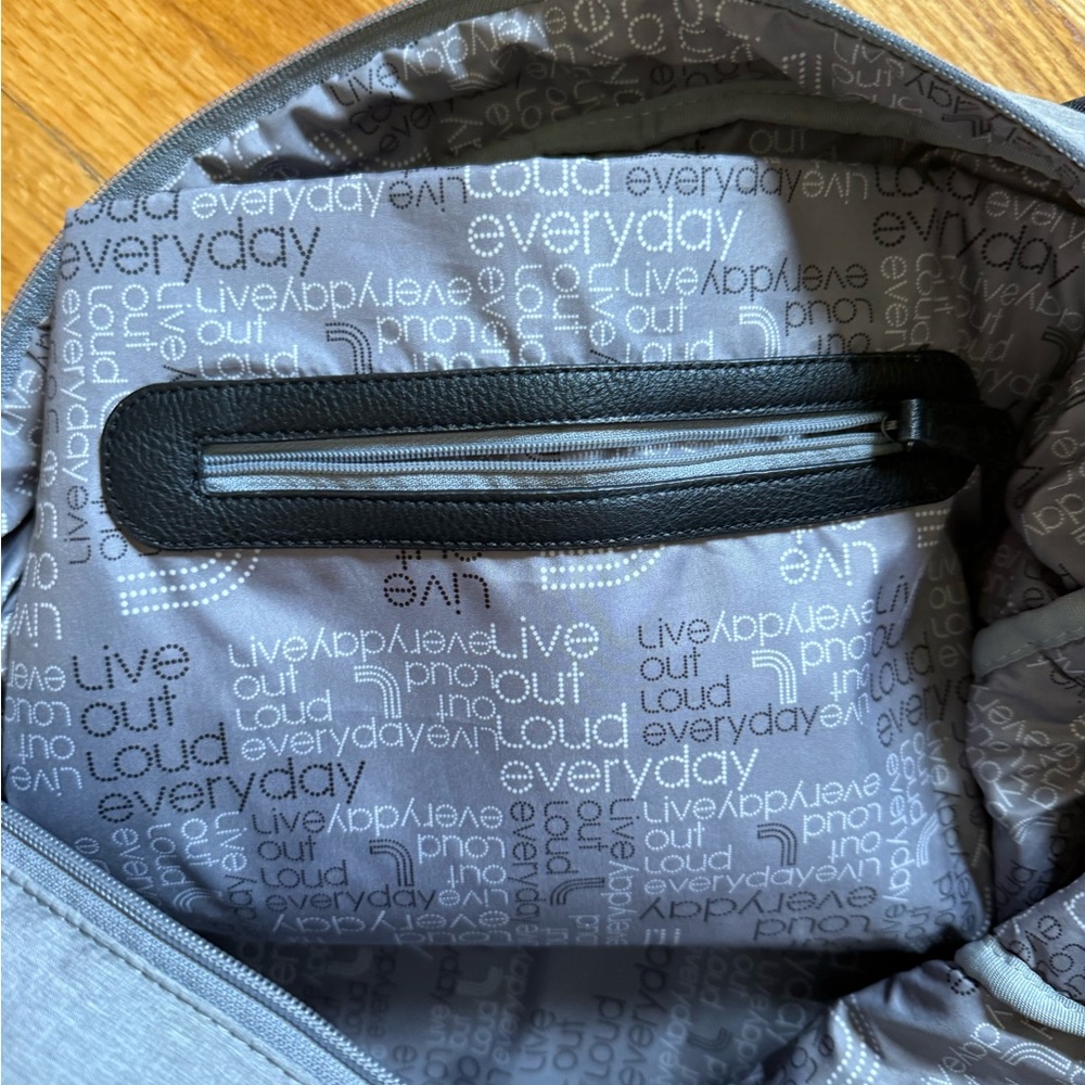 Lole Gray and Black Duffel Bag - Picture 2 of 4